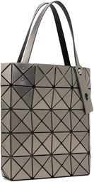 BAO BAO ISSEY MIYAKE Silver Lucent Boxy Tote