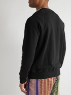 Bather - Cotton-Jersey Sweatshirt - Black