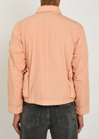 Stone Island Crinkled Shell Jacket Pink
