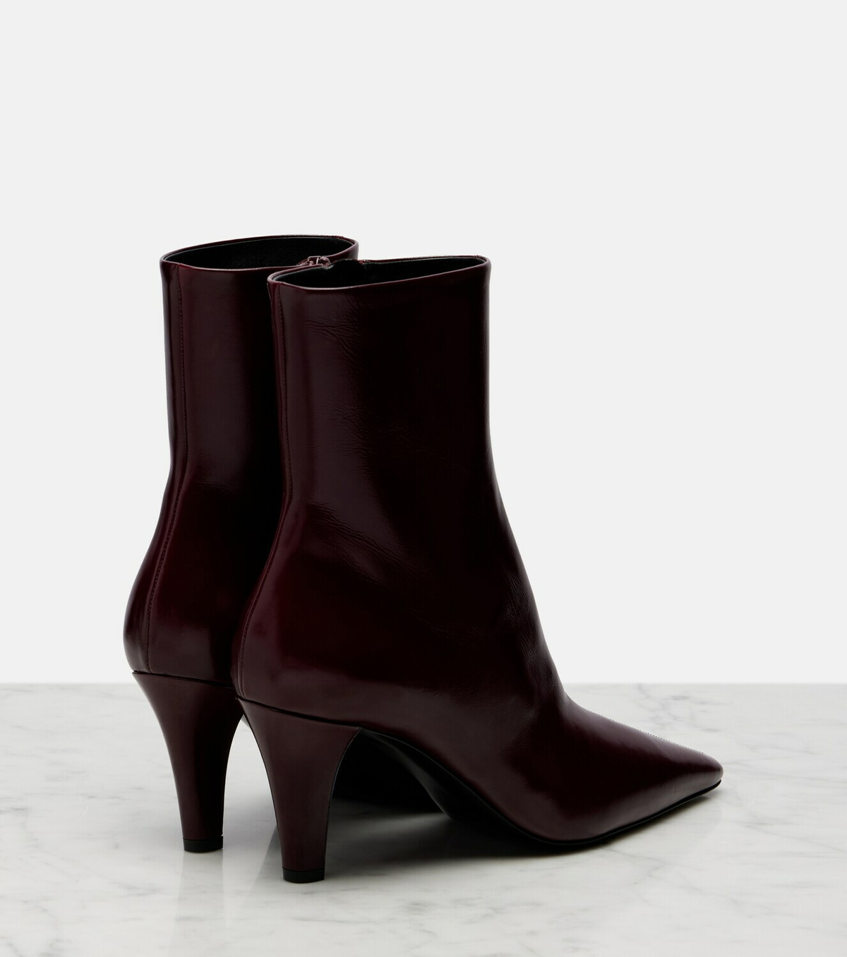 Saint Laurent Jill leather ankle boots