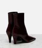 Saint Laurent Jill leather ankle boots
