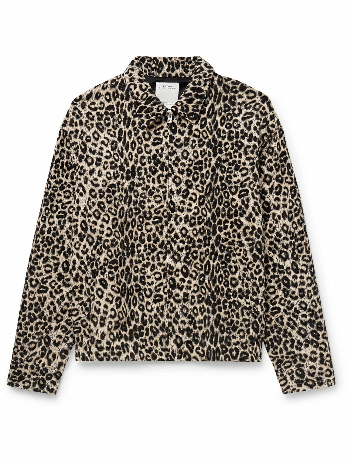 Photo: Visvim - Redsun Leopard-Print Cotton-Corduroy Jacket - Neutrals
