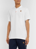 Nike Tennis - Heritage Cotton-Blend Piqué Tennis Polo Shirt - White