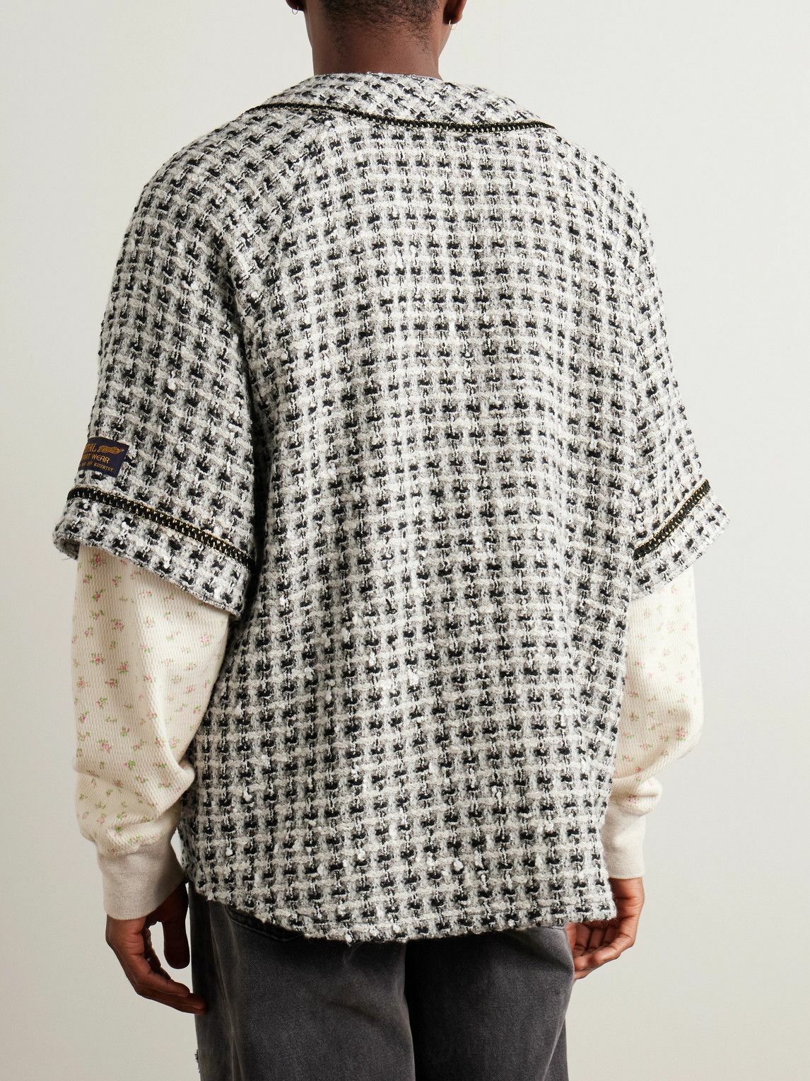 KAPITAL KOUNTRY ポロシャツ M KAPITAL Knit Sweater 14G Cotton Knit Striped Carol Polo