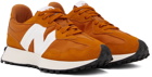 New Balance Orange 327 Sneakers