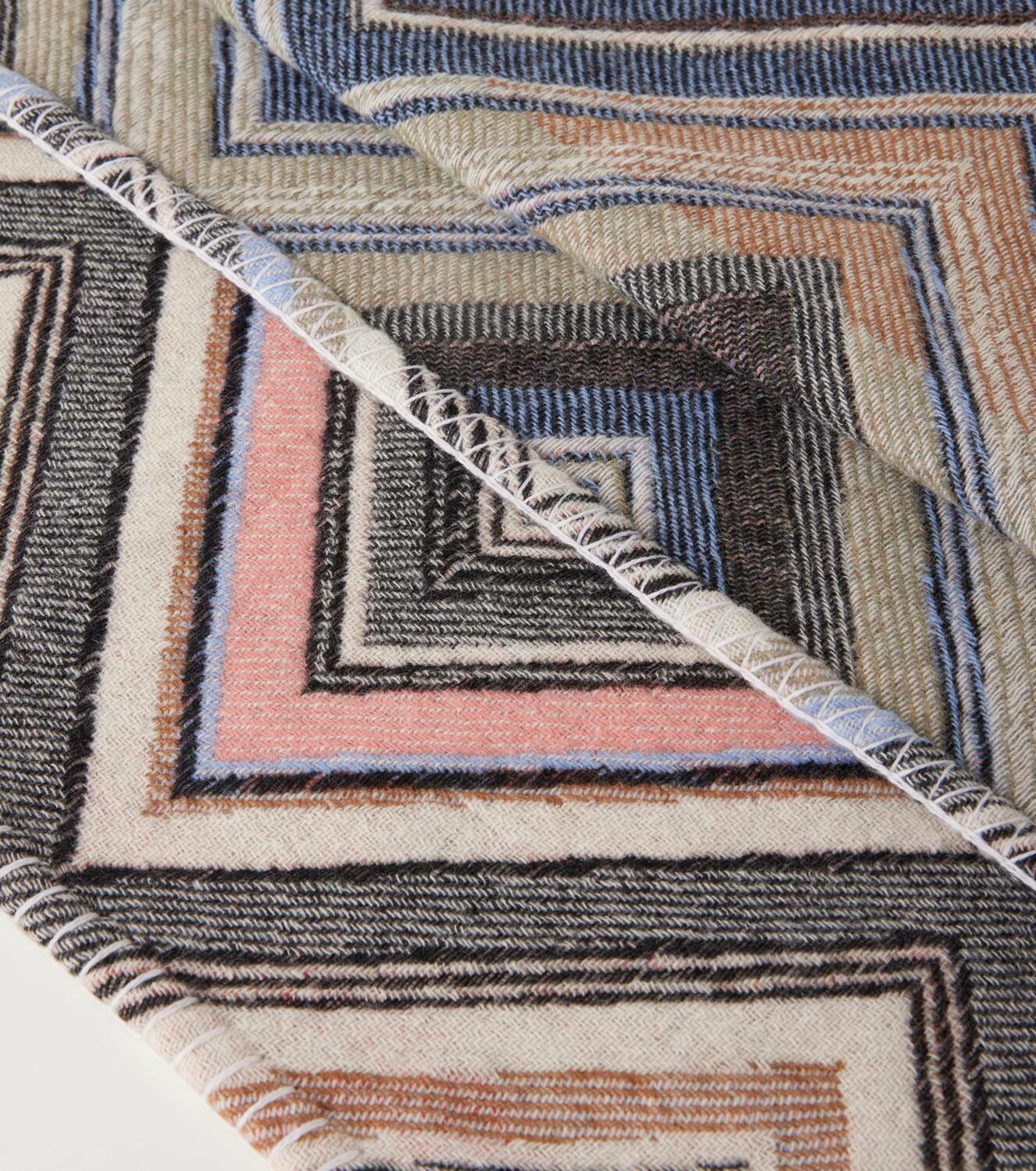 Missoni Zigzag wool-blend blanket