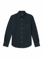 Officine Générale - Benoit Lyocell-Twill Shirt - Blue