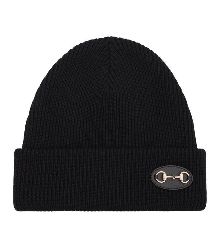 Photo: Gucci Horsebit wool beanie