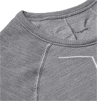 FALKE Ergonomic Sport System - Stretch Virgin Merino Wool-Blend Base Layer T-Shirt - Gray