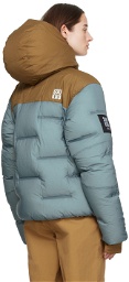 UNDERCOVER Blue & Brown The North Face Edition Nuptse Down Jacket