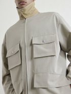Auralee - Wool-Canvas Blouson Jacket - Neutrals