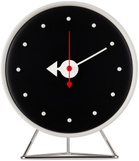 Vitra White & Black Cone Clock