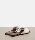 Bottega Veneta Livia leather mules