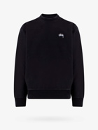 Stussy Sweatshirt Black   Mens