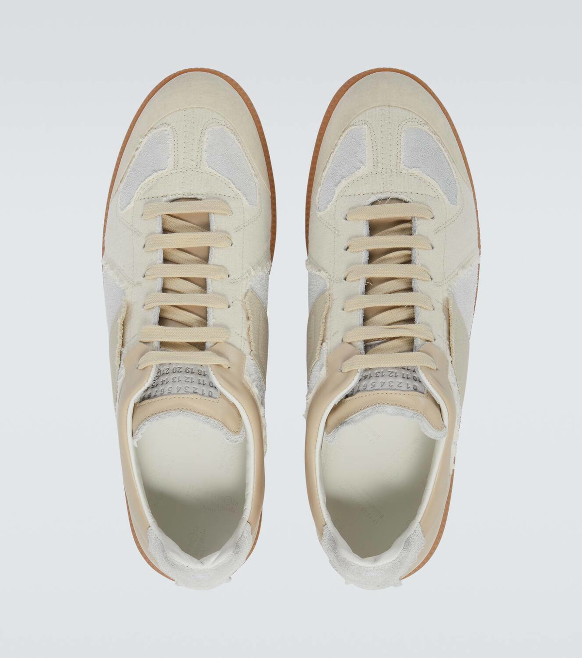 Maison Margiela Replica Inside Out suede sneakers Maison