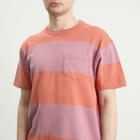 Levi's Men's LVC 1960s Casuals T-Shirt in Ginger Stripe