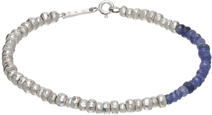 Photo: Pearls Before Swine Silver & Blue Zea Bracelet