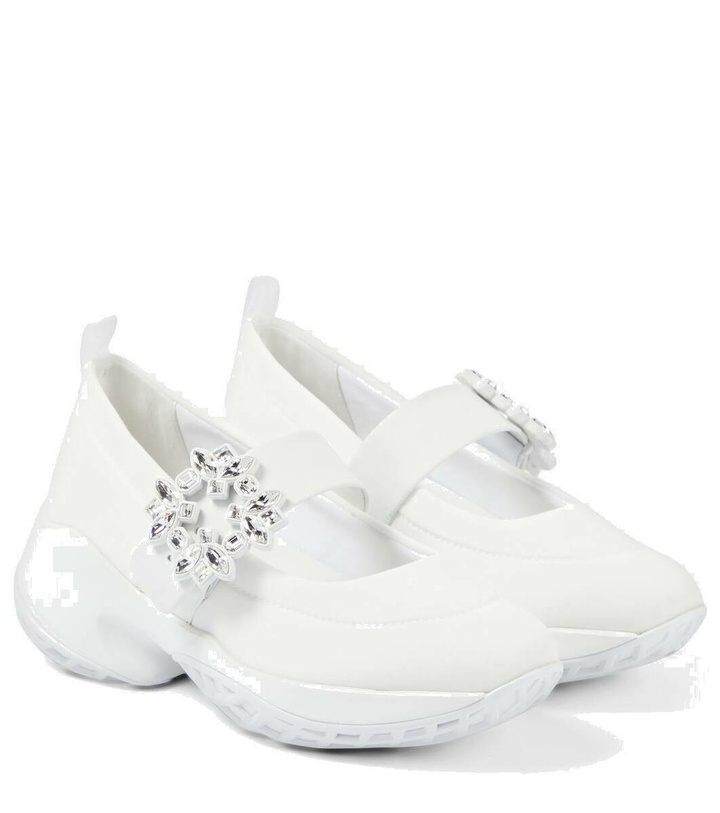 Photo: Roger Vivier Viv' Match embellished sneakers