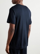 Mr P. - Modal-Jersey Pyjama T-Shirt - Blue