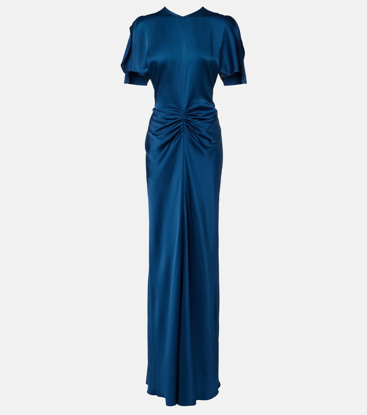 Victoria Beckham Isabella gathered satin gown
