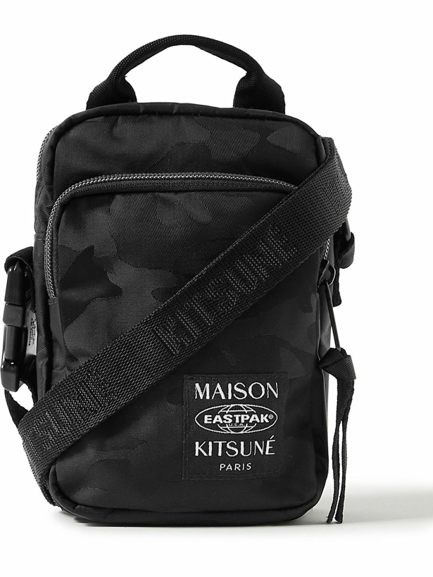 Photo: Maison Kitsuné - Eastpak Camouflage-Jacquard Nylon Messenger Bag