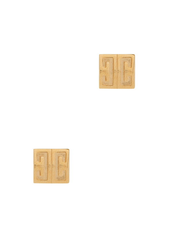 Photo: Givenchy 4G Stud Earrings - Gold - One Size