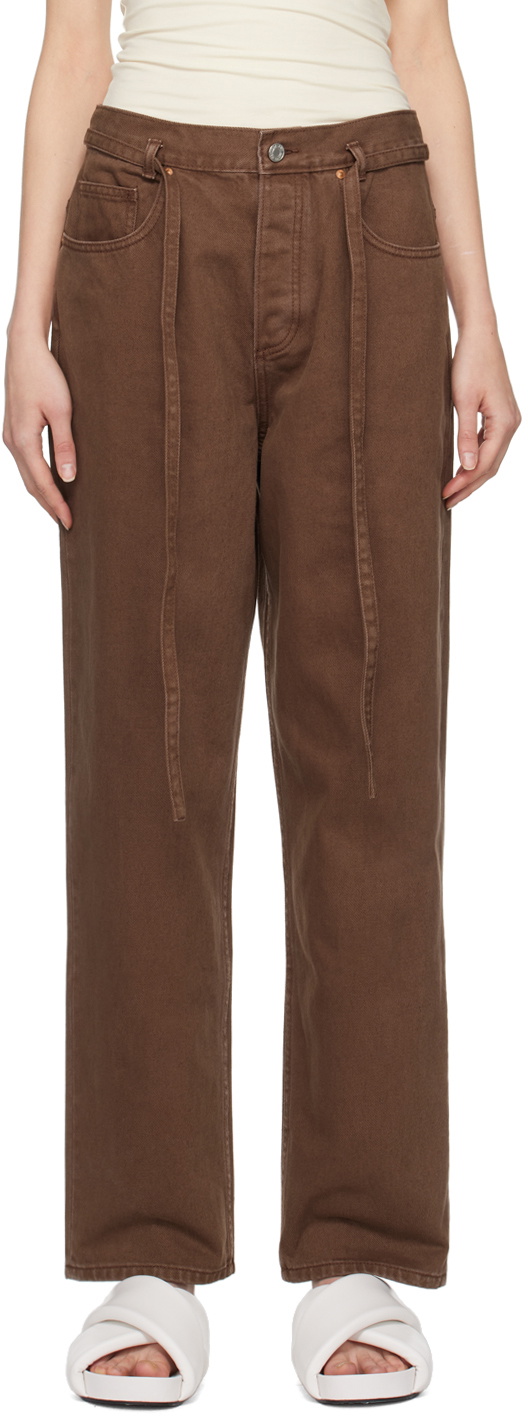 CAMILLA AND MARC Brown Rhodes Jeans