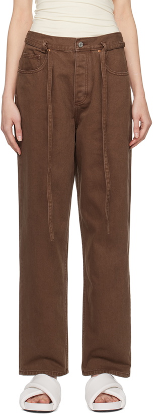 Photo: CAMILLA AND MARC Brown Rhodes Jeans