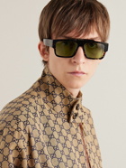 Gucci Eyewear - D-Frame Tortoiseshell Acetate Sunglasses
