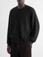 A.PRESSE - Brushed Cashmere Sweater - Brown