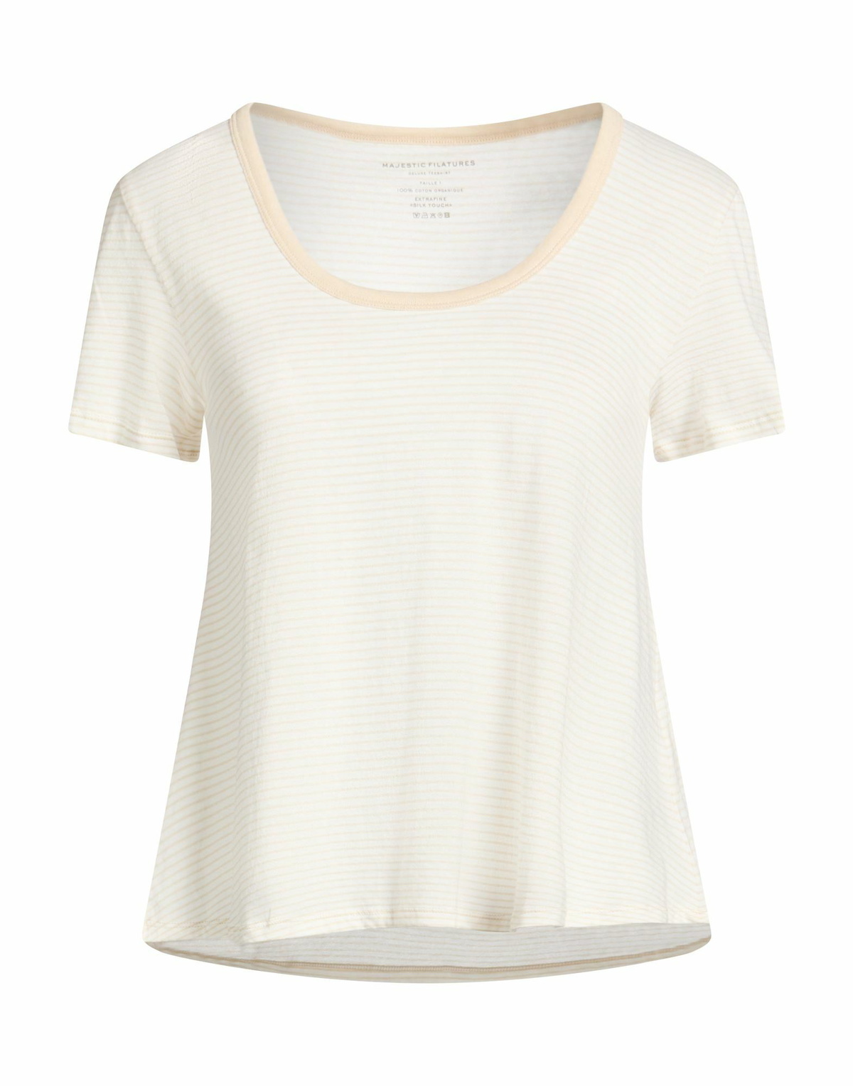 Majestic Filatures Womens T-shirt in Ivory