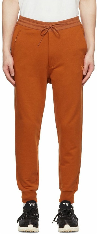 Photo: Y-3 Orange Cuffed Lounge Pants