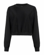 Les Tien Womens Sweatshirt in Black