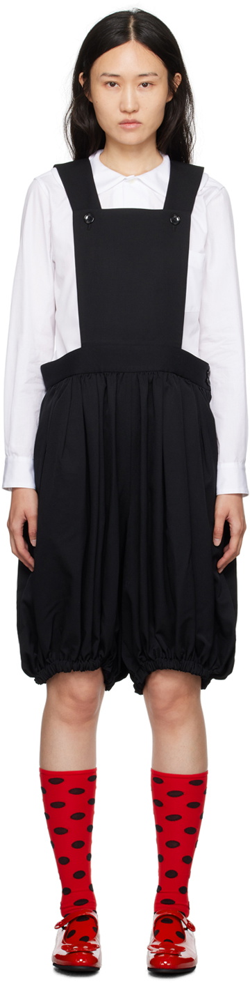 パンツ COMME des GARCONS 19AW Black Junmpsuit BLACK COMME DES GARÇONS: Wide Leg Pants (Black) | DSMS E-SHOP