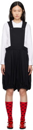 Comme des Garçons Girl Black Square Neck Jumpsuit