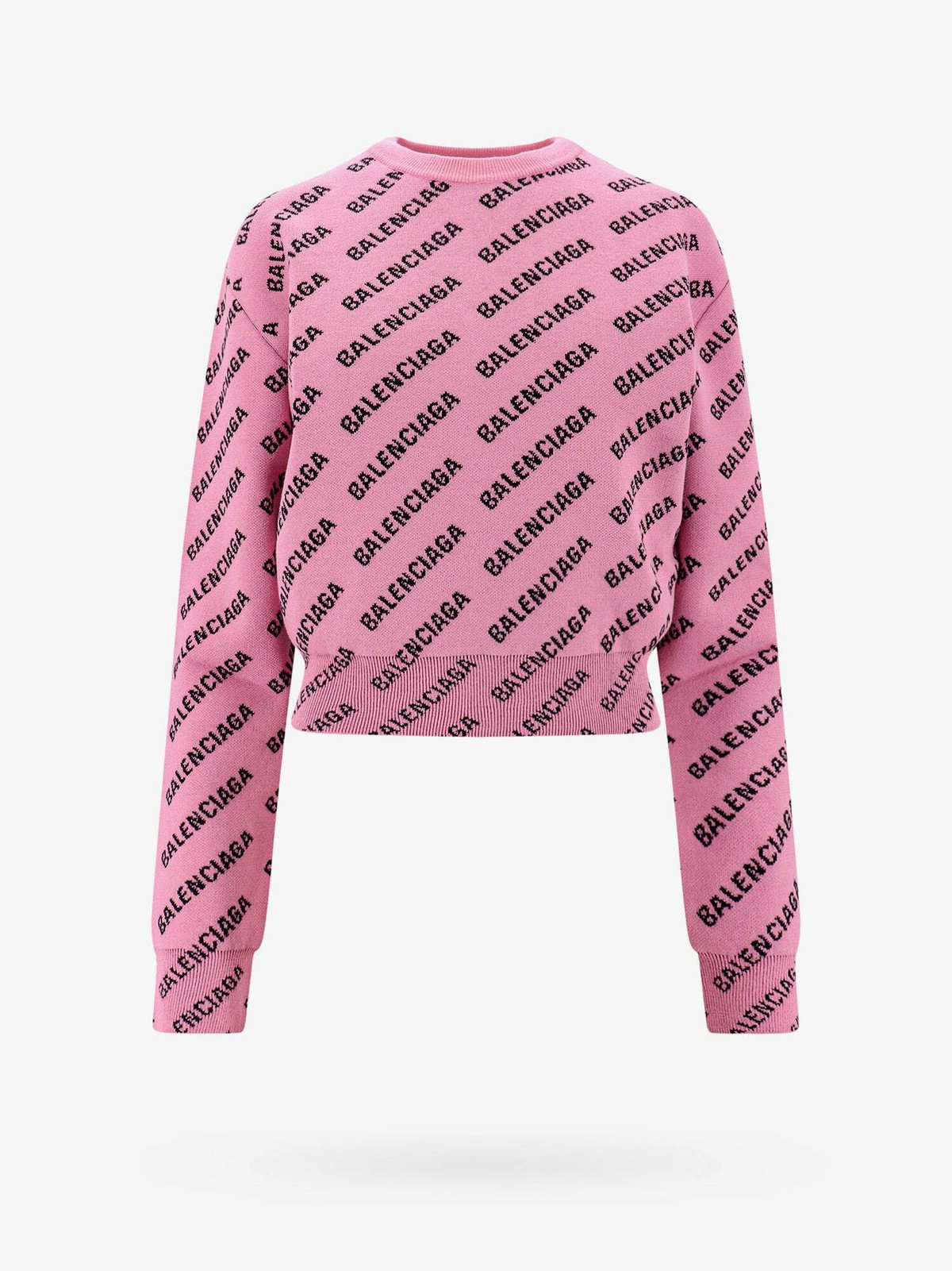 pink balenciaga sweater