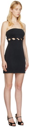 THIRD FORM SSENSE Exclusive Black Tie Down Minidress
