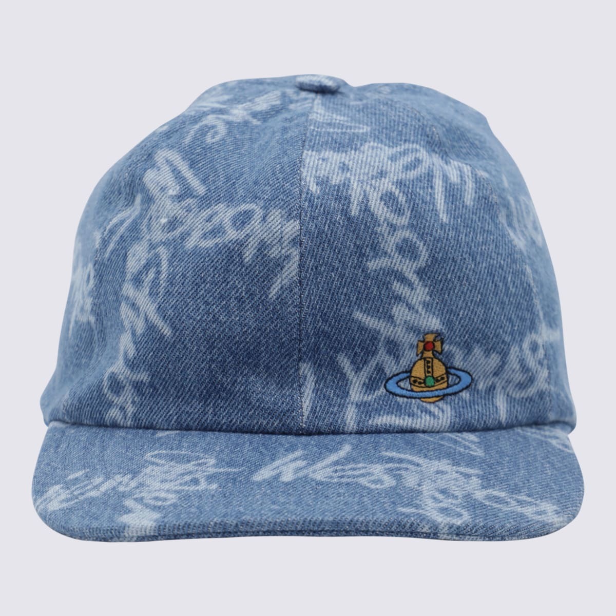 Vivienne Westwood Blue Cotton Hat