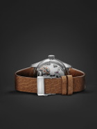 Oris - Big Crown Hand-Wound 38mm Stainless Steel and Leather Watch Ref. No. 01 473 7786 4065