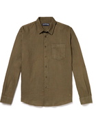 Vilebrequin - Caroubis Linen Shirt - Green