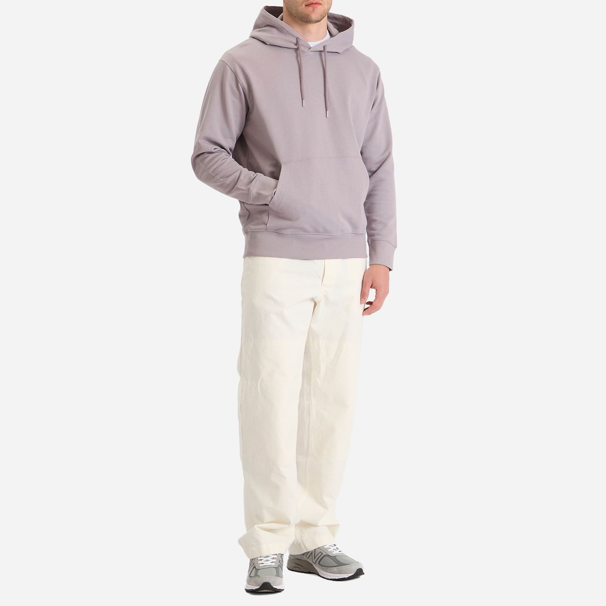 Norse Projects Men's Standard Hoodie in Crocus Purple
