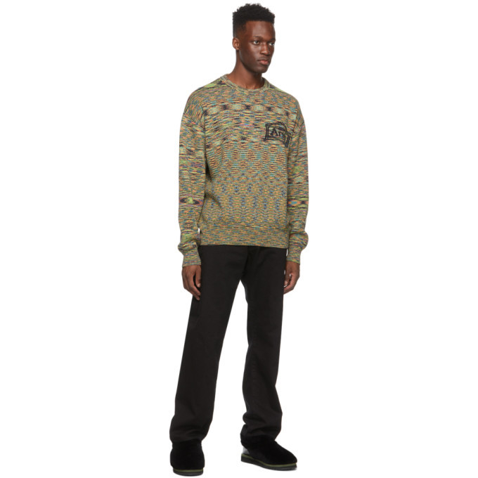 Aries Multicolor Magic Eye Temple Sweater ARIES