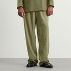 END. x Ronning Men's Pleated Pant in Green