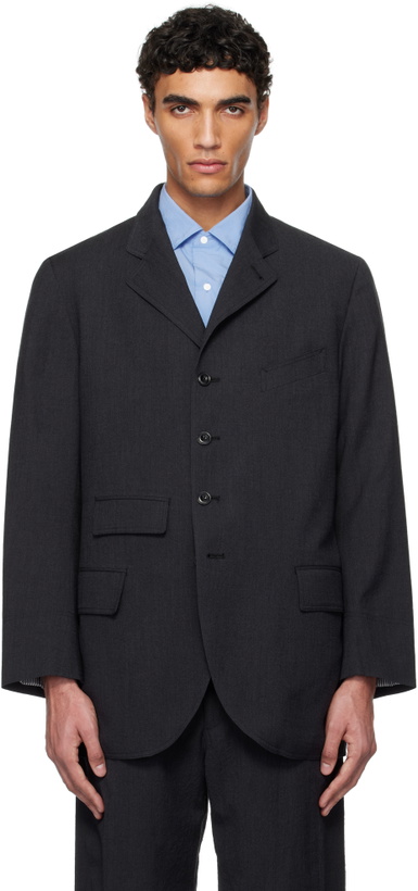 Photo: nanamica Gray Sack Blazer