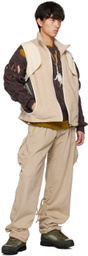 Hyein Seo Beige Layered Vest