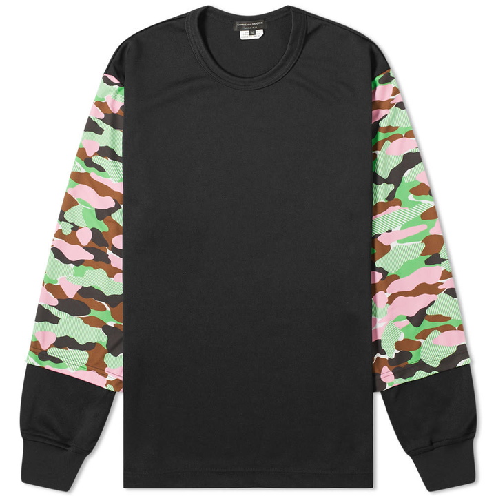 Photo: Comme des Garcons Homme Plus Long Sleeve Camo Tee