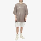 Rick Owens x Champion Tommy T-Shirt in Dust