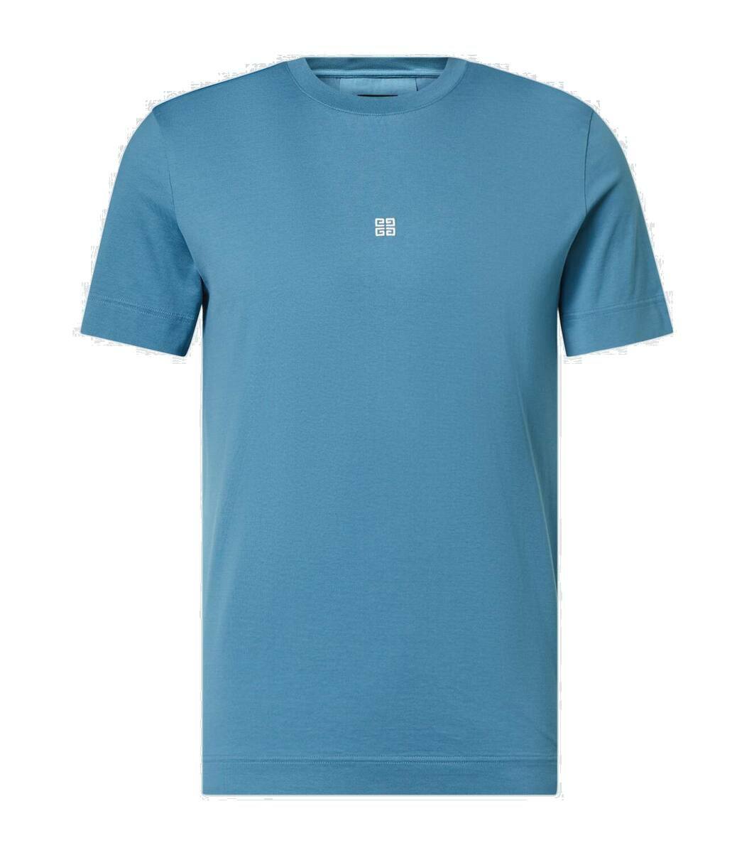 Givenchy Pink Ruffled Detail Cotton T-Shirt main image 0