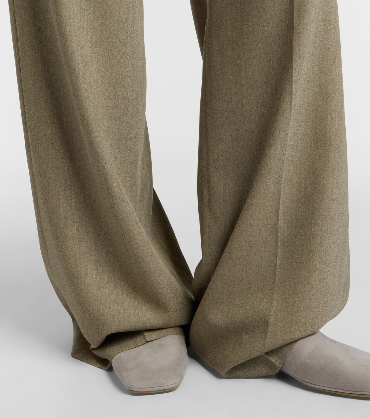 Calvin Klein Collection Fernanda wool-blend wide-leg pants