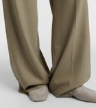 Calvin Klein Collection Fernanda wool-blend wide-leg pants